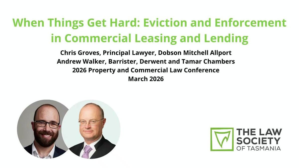 When Things Get Hard: Eviction and Enforcement in Commercial Leasing and Lending