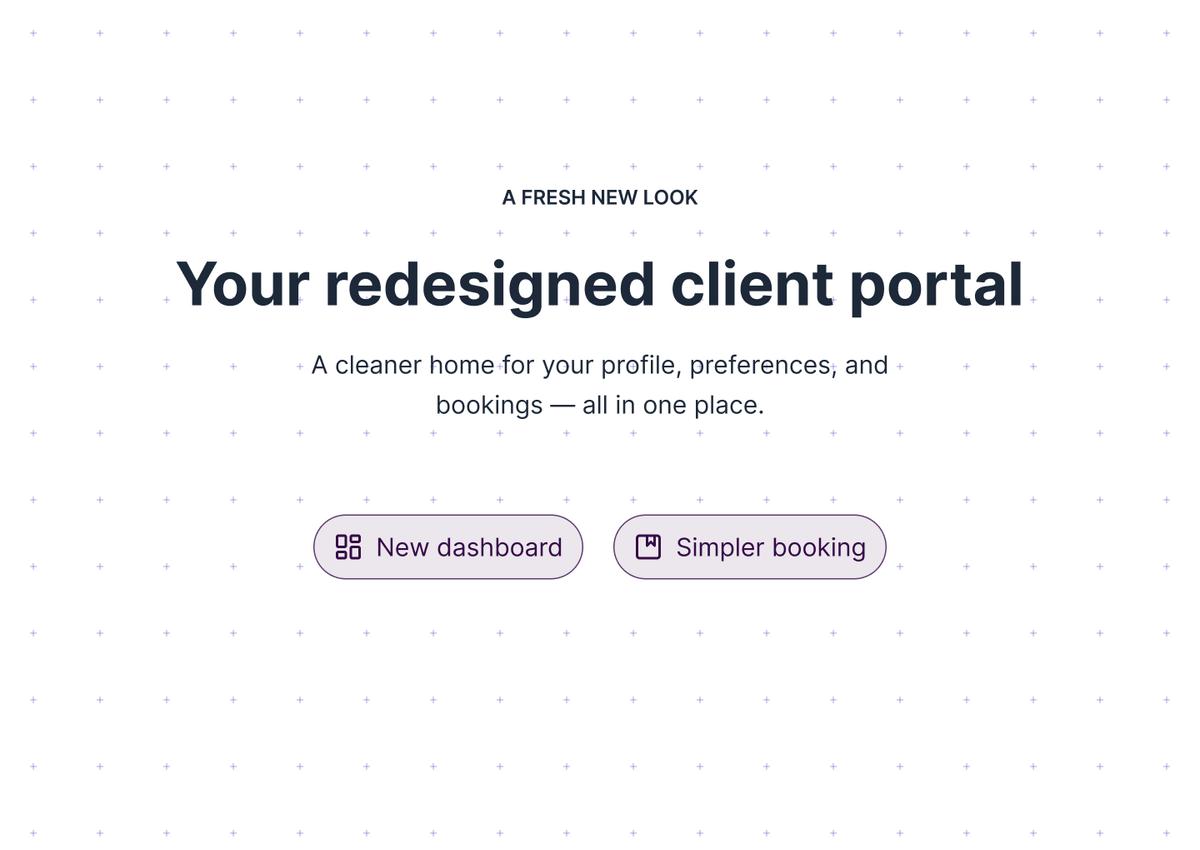 Client Web App Refresh