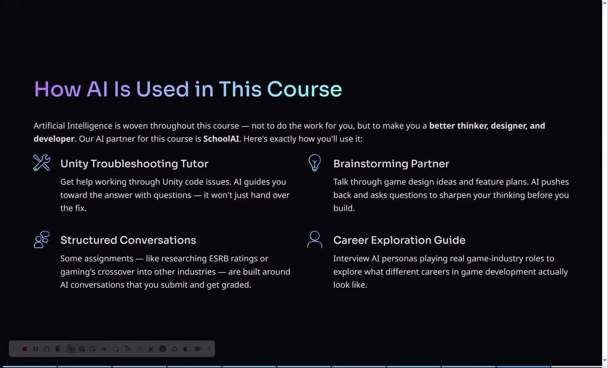 Using AI in Game Development Fundamentals 1 