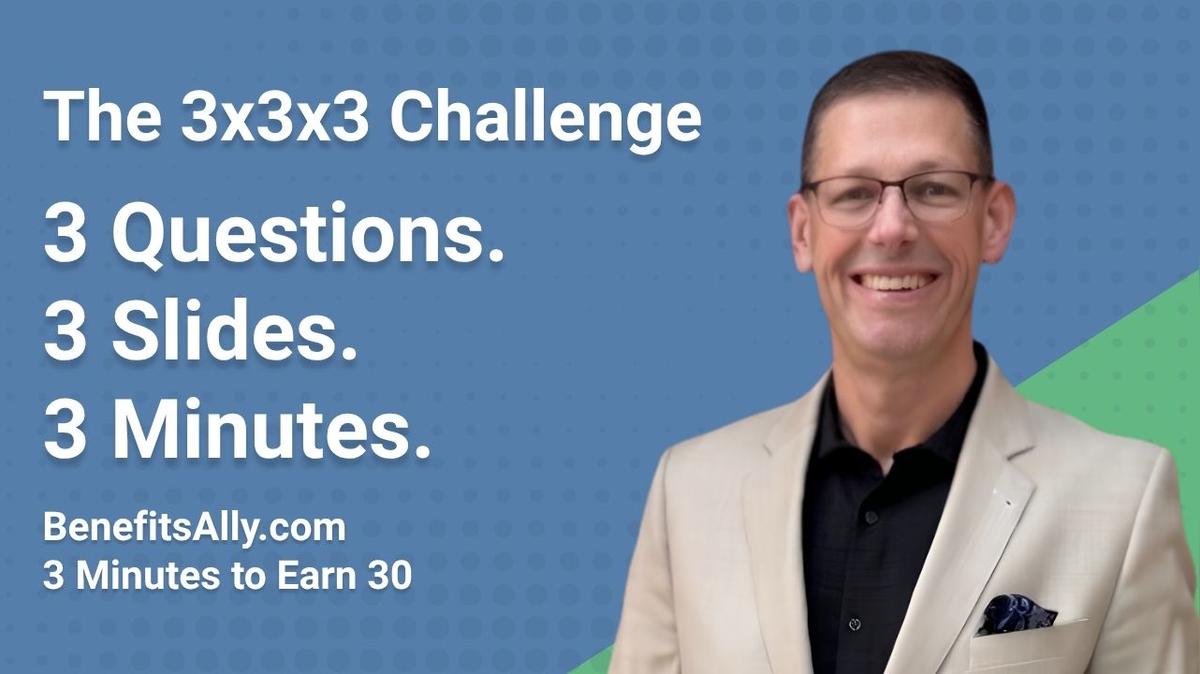 Wondr Health - 3x3x3 Challenge with Jim Gallic