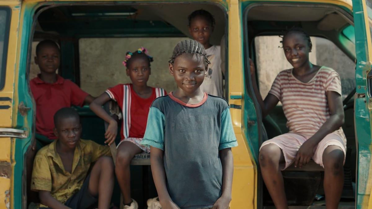 Village Kids Girl Portrait Friends