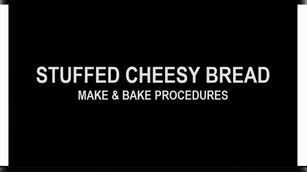 Stuffed Cheesy Breads Tutorial Video