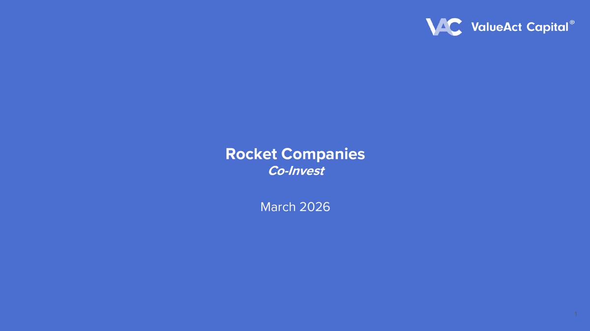 (Internal) VAC Co-Invest Webinar