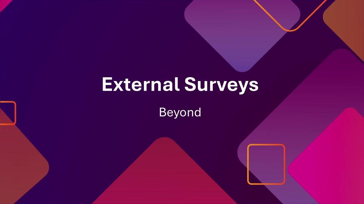 External Surveys