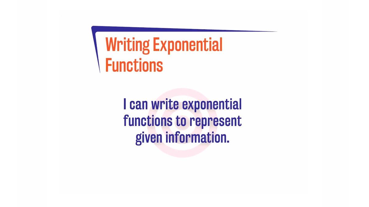 FL27SP A1.6.1 Writing Exponential Functions