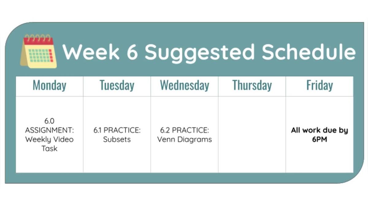 2526 Modern Math - WV - Q1W6