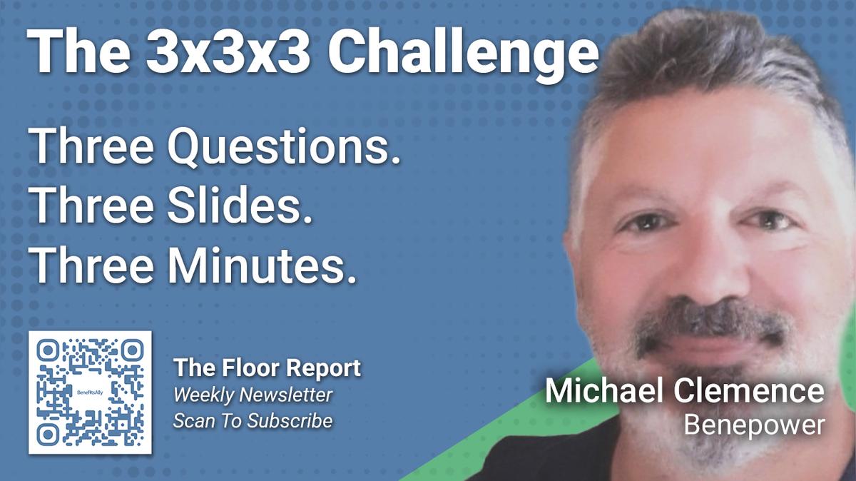 Benepower - 3x3x3 Challenge with Michael Clemence