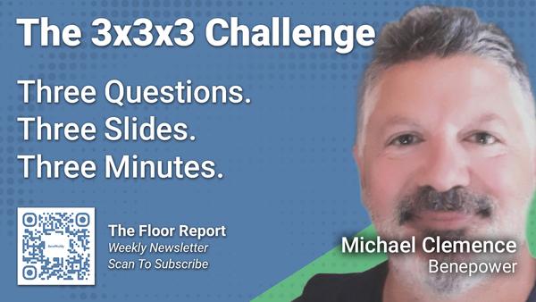 Benepower - 3x3x3 Challenge with Michael Clemence