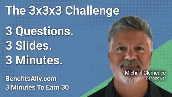 Benepower - 3x3x3 Challenge with Michael Clemence