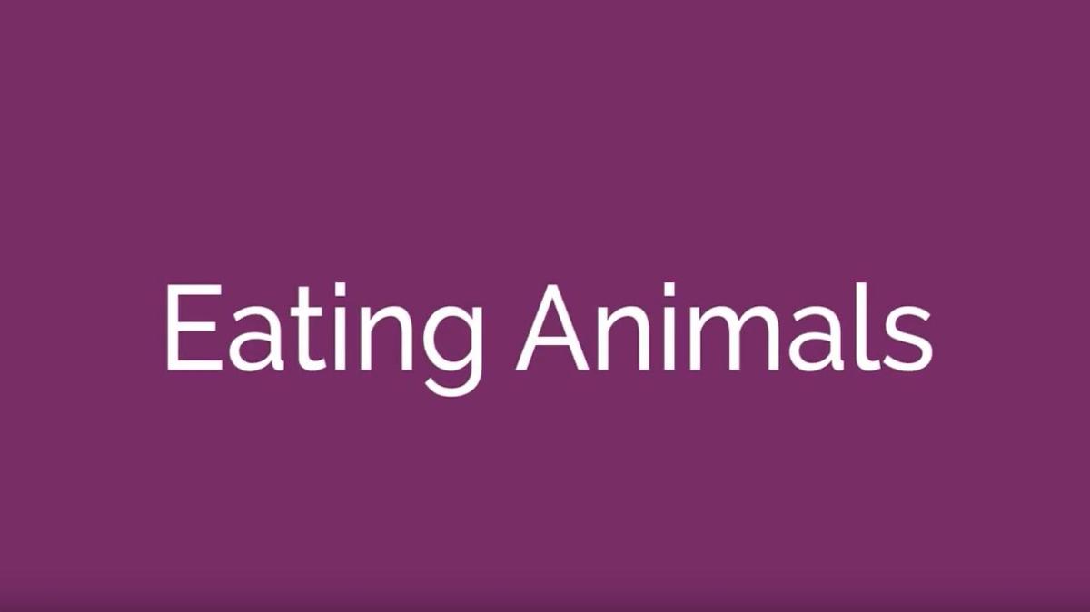 Eating Animals