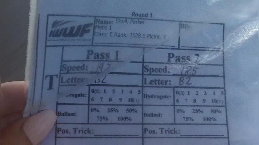 Parker Shull M1 Round 1 Pass 1