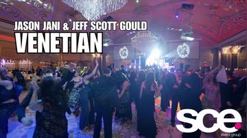 123125 - New Years Eve 2025 Angelina &amp; Michael Kourgelis with JASON JANI in the Palazzo Ballroom at the Venetian