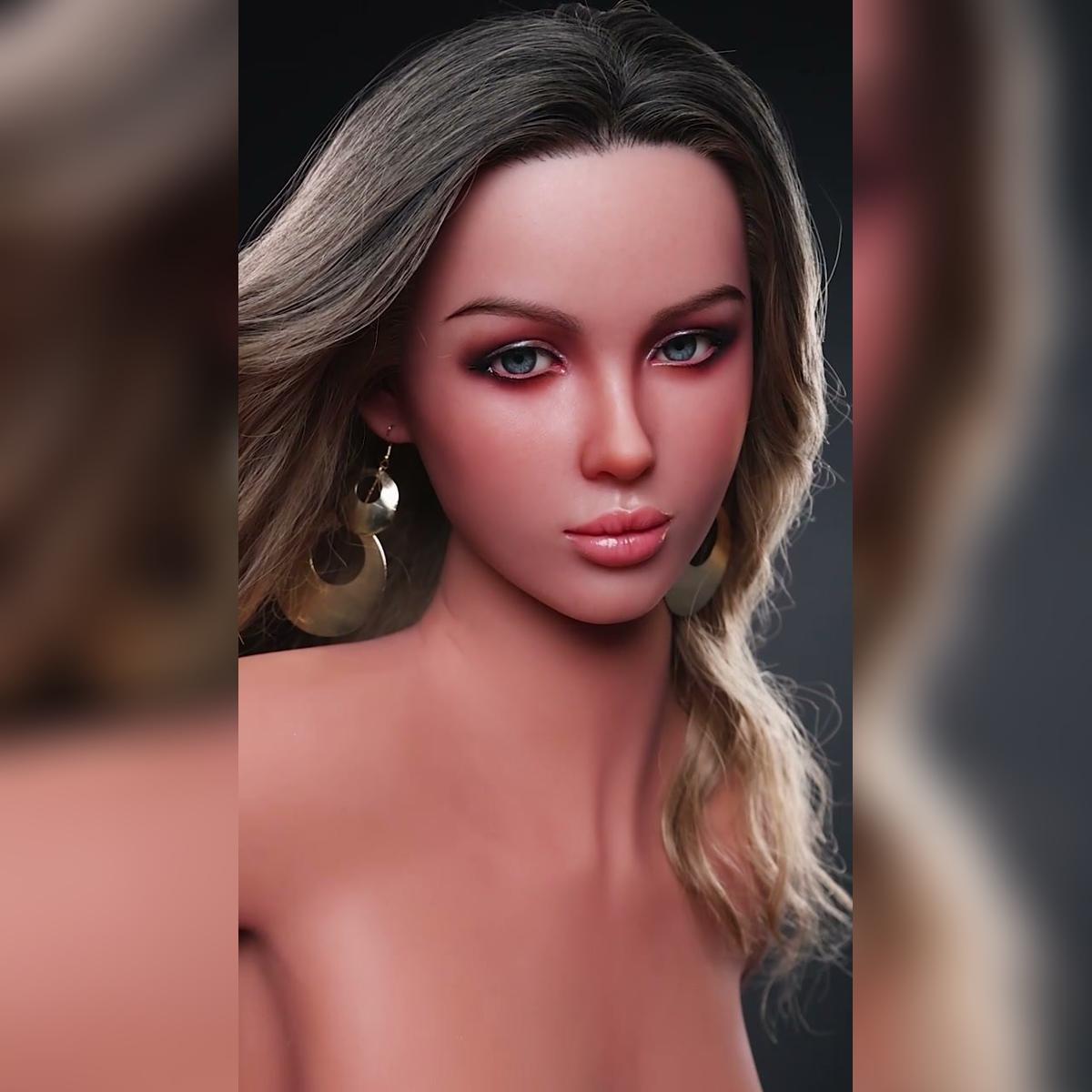 L117 172cm Life Size Realistic Silicone Sex Doll With Big Breasts