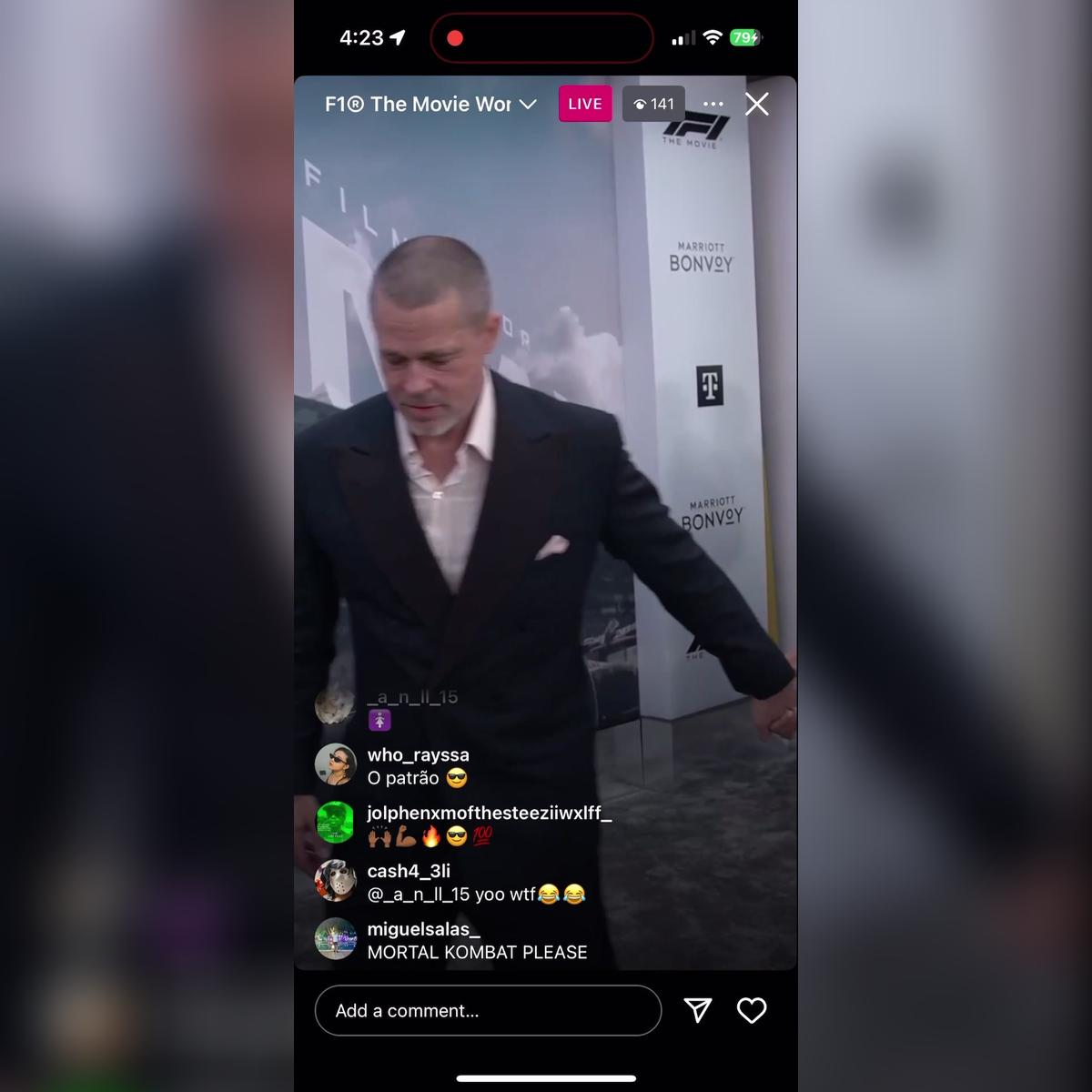 F1 The Movie World Premier Livestream 4