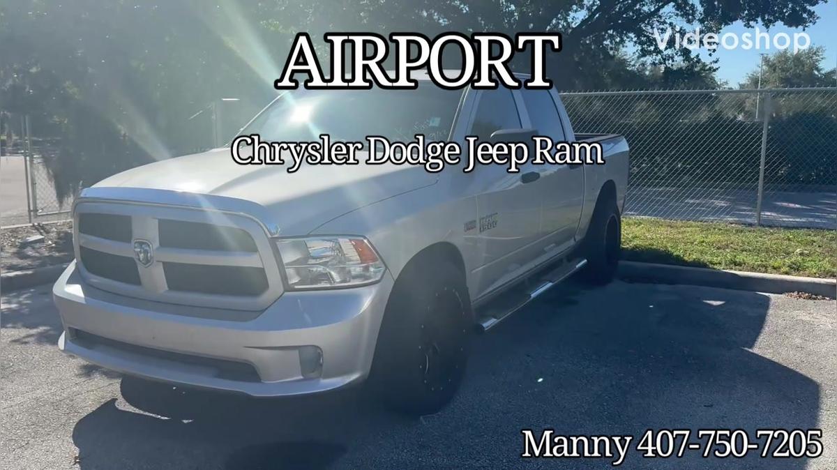 Michael’s Ram video by Manny/AirportCDJR 407-750-7205