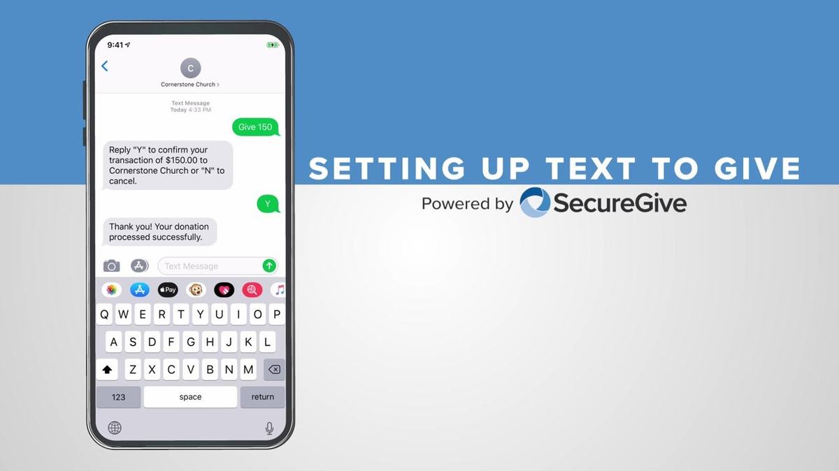 SecureGive Text to Give Setup Walkthrough