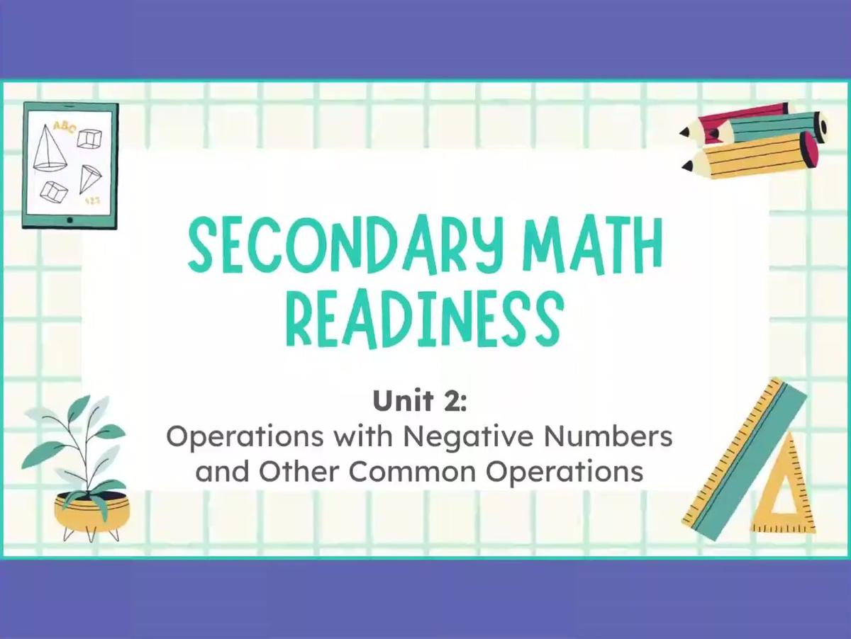 2.10 Converting Percentages Decimals and Fractions - SMR-1