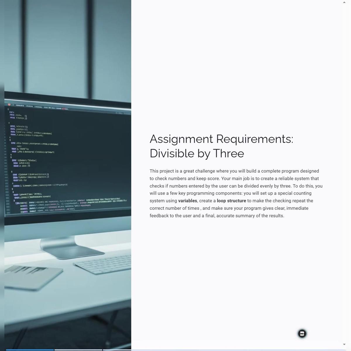 Assignment Requirements_ Divisible by Three - Screencastify - December 11, 2025 10_20 AM