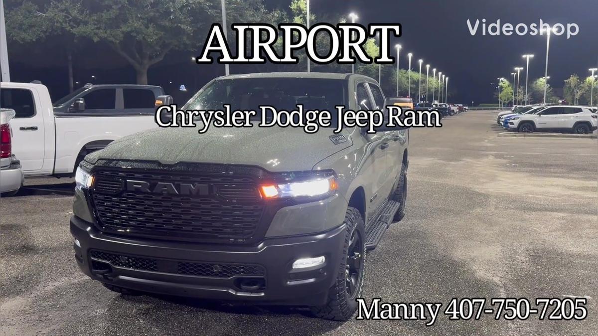 Jason’s Ram 1500 by Manny/AirportCDJR 407-750-7205