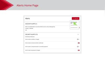 Online Transaction Alerts