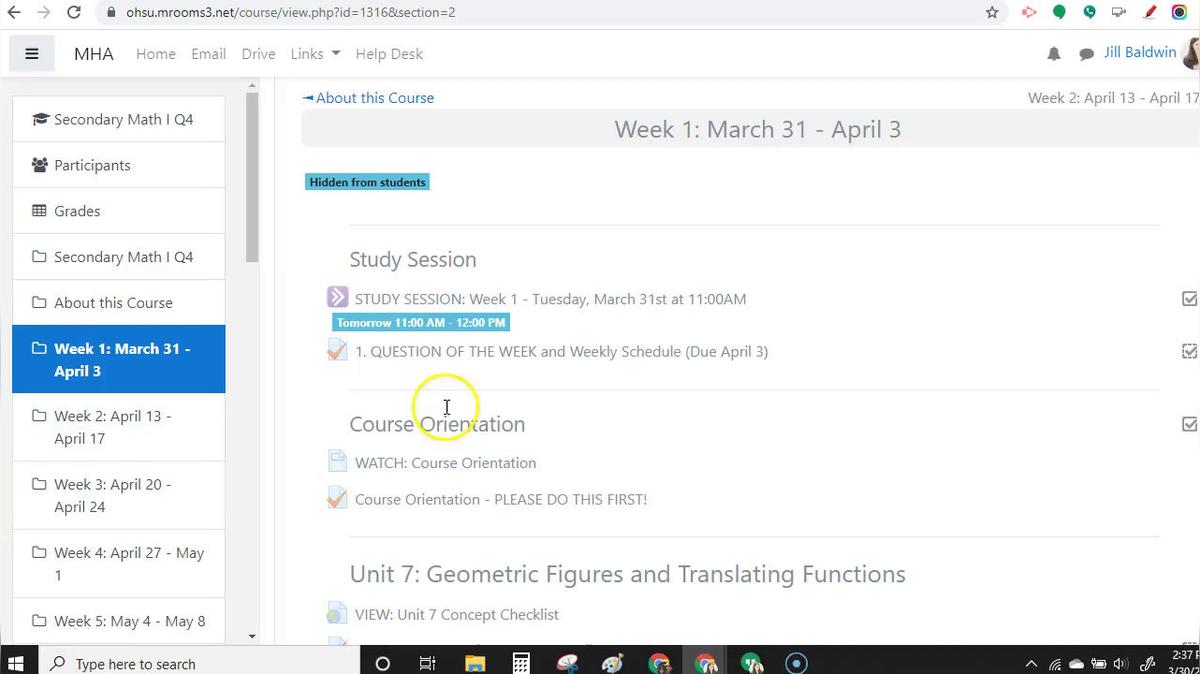 Study Session and Question of the Week.mp4