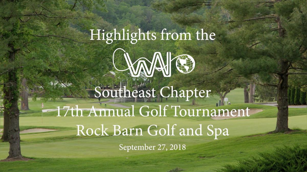 WAI Southeast Chapter 17th Annual Golf Tournament