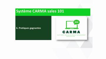 Video # 6 - Best Practices - FR