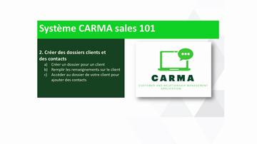 Video #2 - Creating Customers and Contacts - FR