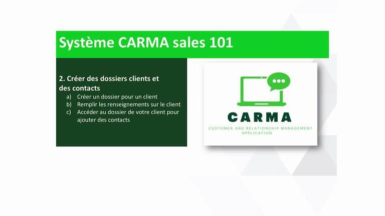 Video #2 - Creating Customers and Contacts - FR