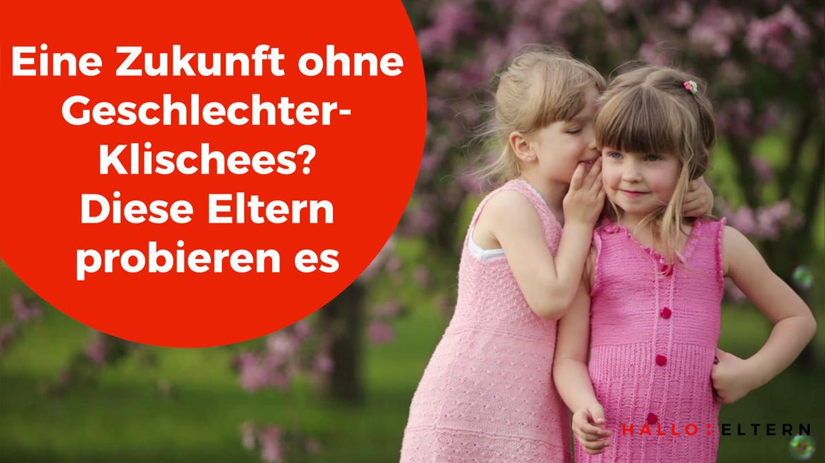 Eine Zukunft ohne Geschlechter-Klischees? Diese Eltern probieren es