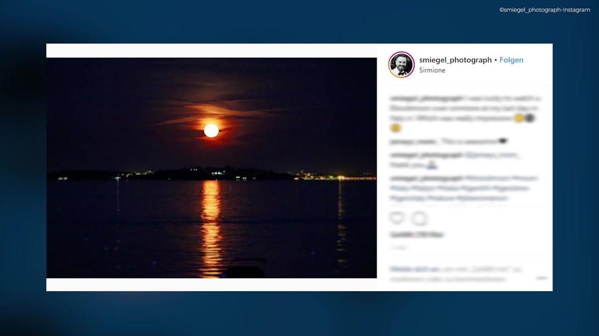 Die besten Mondfinsternis-Fotos auf Instagram