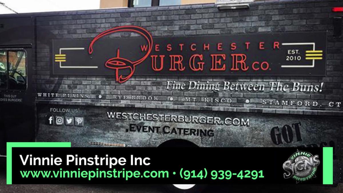 Signs in Port Chester NY, Vinnie Pinstripe Inc