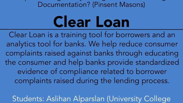 2017 LWOW O POW: Clear Loan