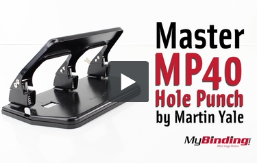 Premier Martin Yale Master 40-sheet Lever Action Punch Mat1340pb for sale online