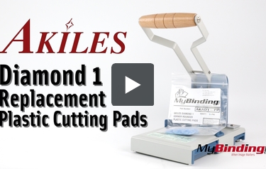 New Akiles Diamond 1 Corner Rounding Machine Plastic Cutting Pads 5pk 