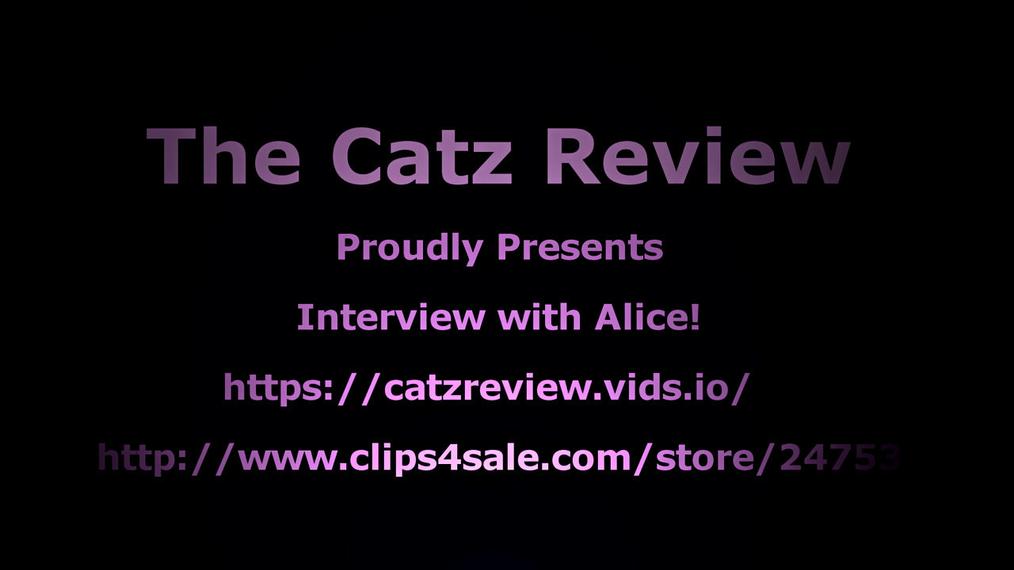 An interview with - Alice