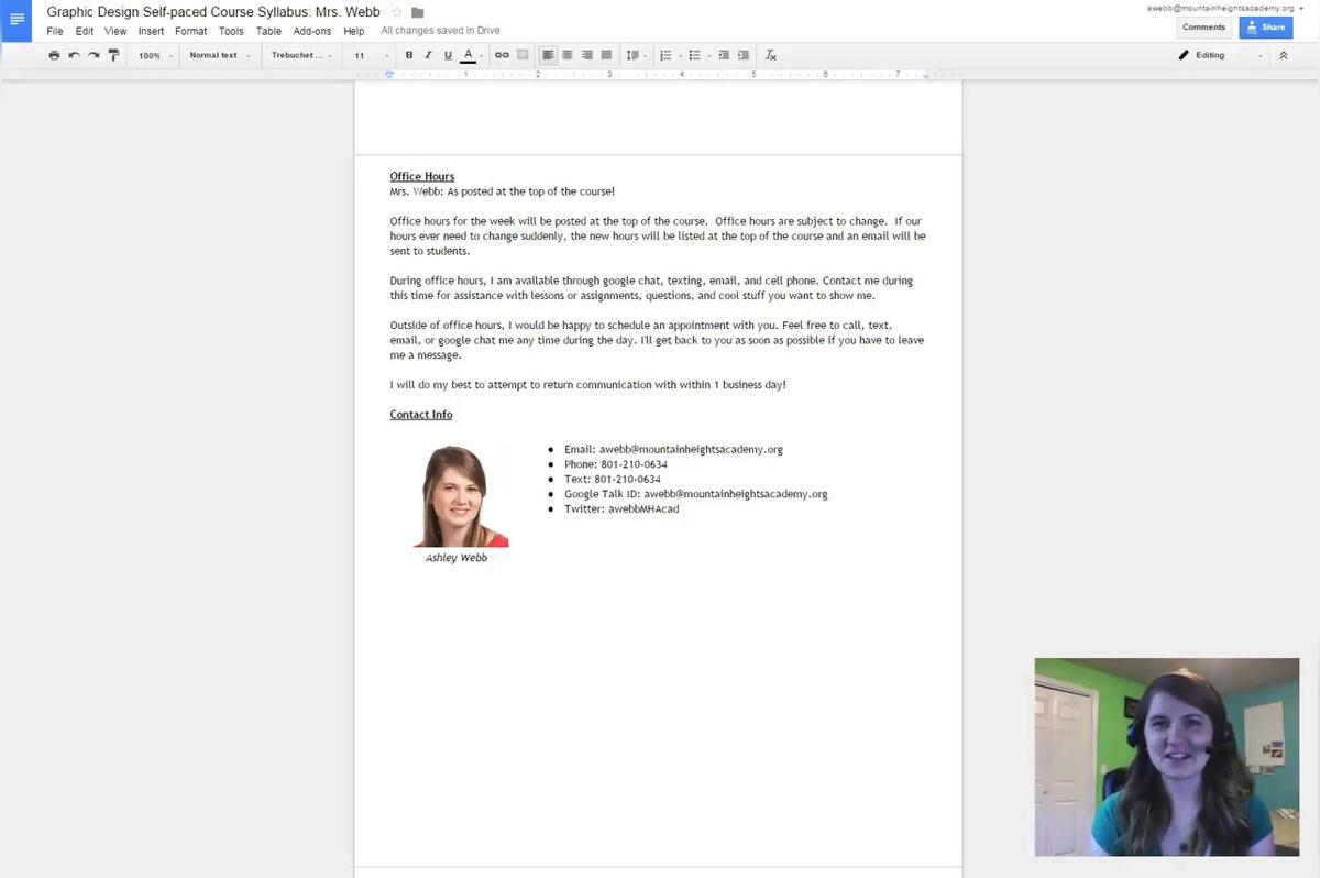 GD Syllabus - Contact Information &amp; Office Hours.mp4