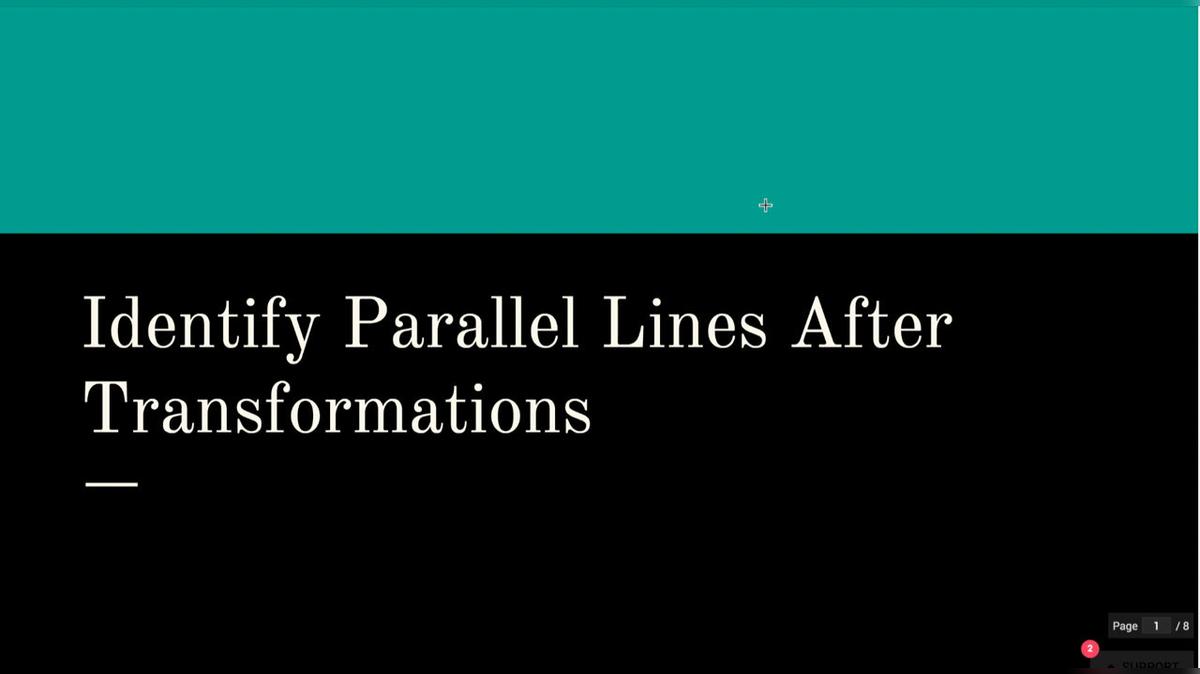 Identify Parallel Lines After Transformations.mp4