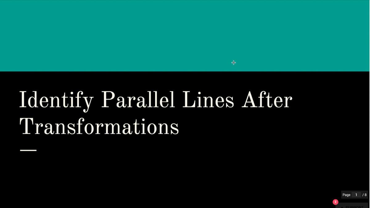 Identify Parallel Lines After Transformations.mp4