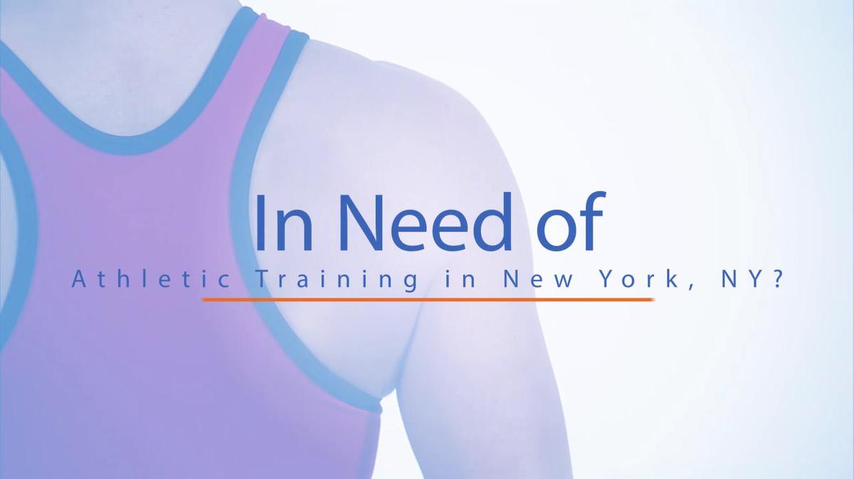 Athletic Training in New York NY, U.S. Athletic Training Center