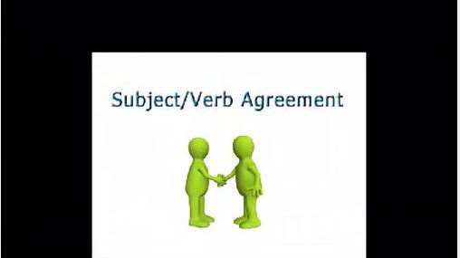 Subject Verb Agreement.mp4
