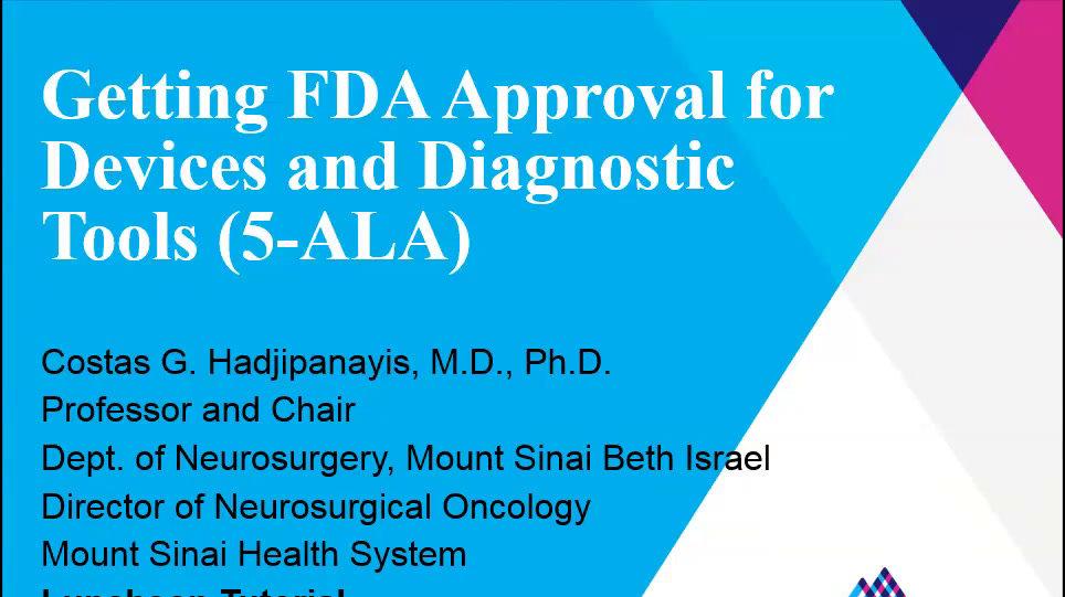 Getting FDA Approval for Devices and Diagnostic Tools