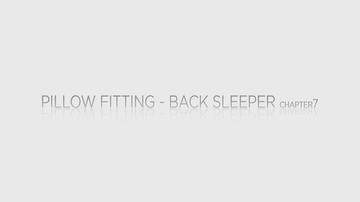 07 - Pillow Fitting - Back Sleeper