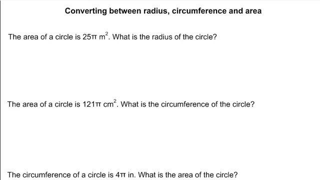 Converting Radius, Circumference and Area.mp4