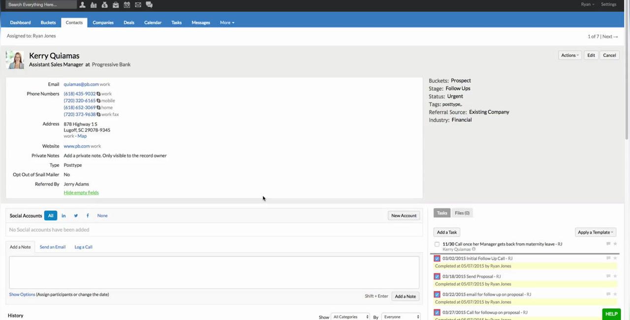 Sending Email to an Individual Contact Intro