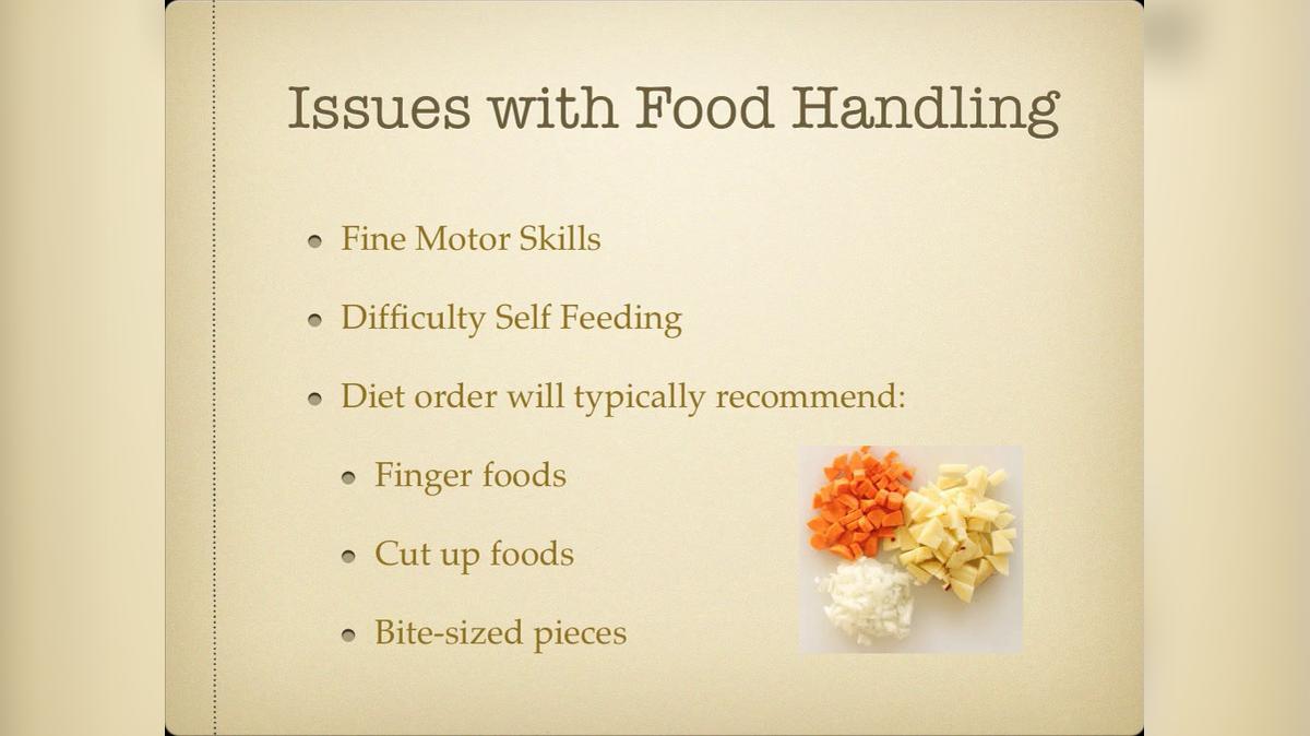 Nutrition Training - 27 - Special Diets (2/5)