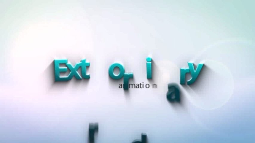 Make 3D promotional video with your logo