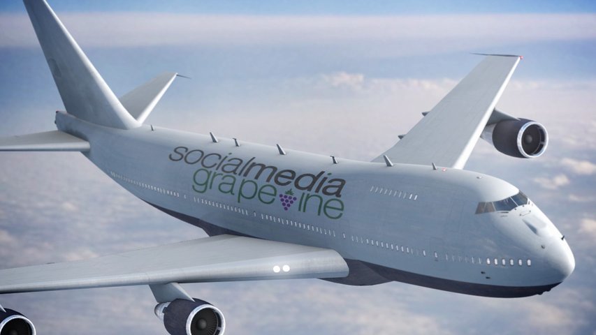 Add your message or company to the side of aeroplane for fun video for social media