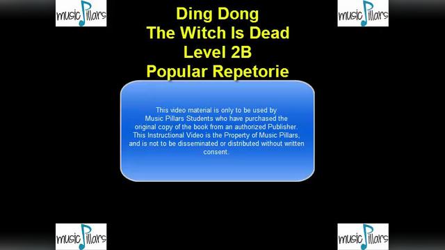 2B Popular Repetoire Ding Dong The Witch....mp4