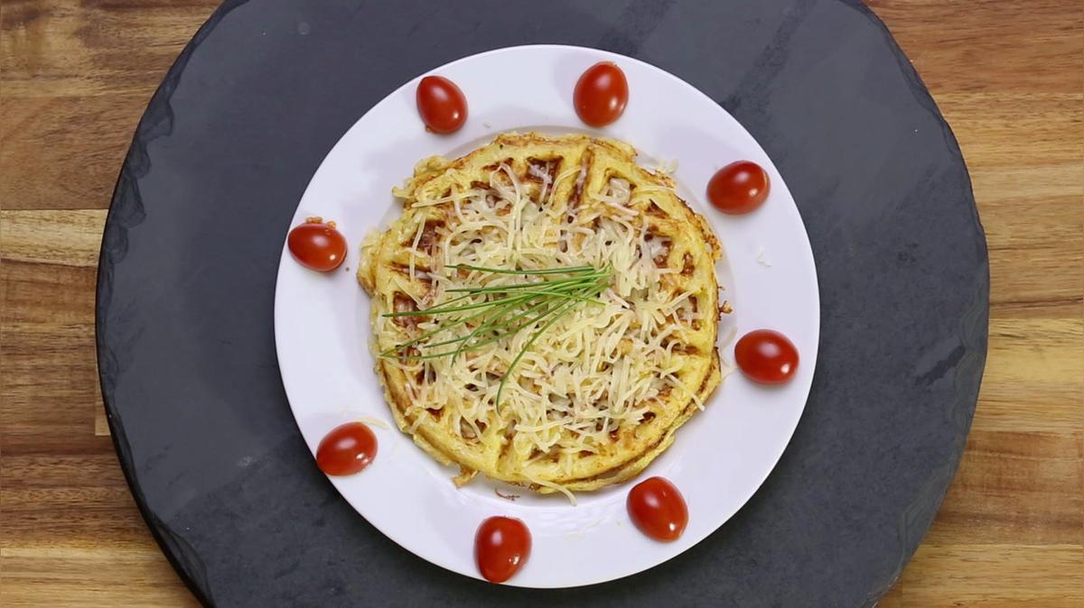 Easy Food: Waffeleisen-Kartoffelpuffer